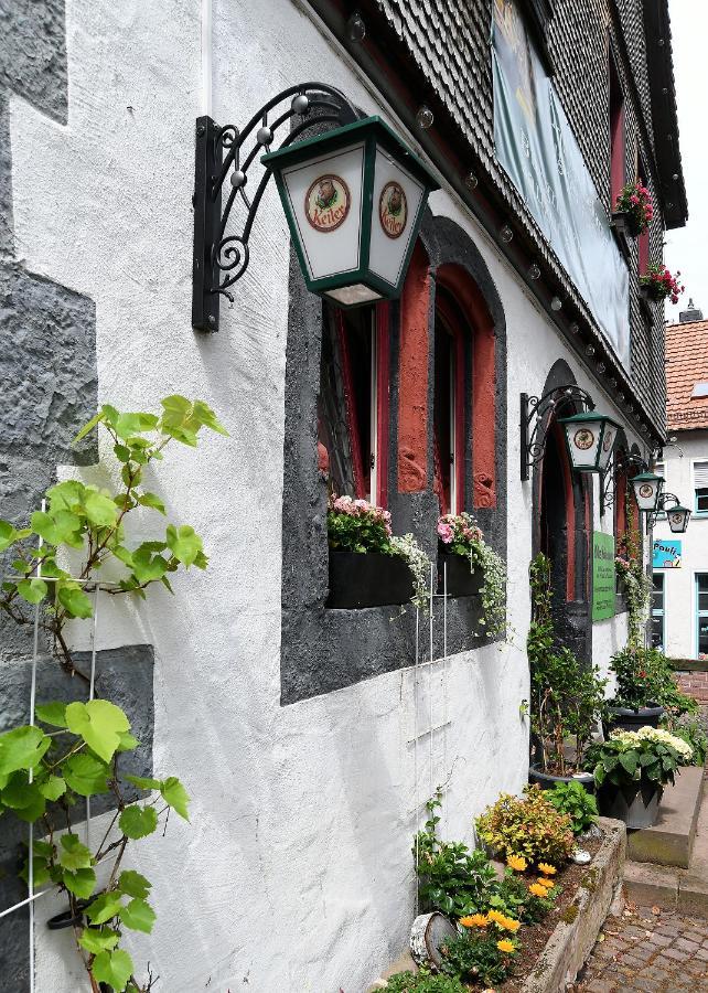 Burgmannenhaus Hotel Steinau an der Straße Exterior foto